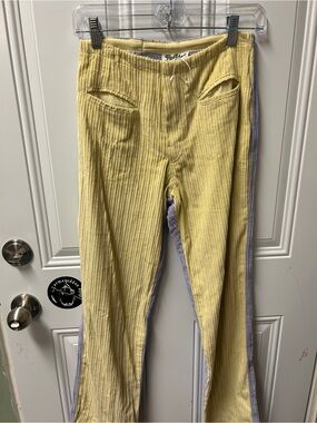 Gorgeous boho/ hippie / festival  Corduroy Two-Tone Lounge Pants